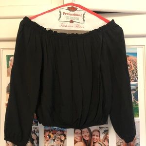 off the shoulder top